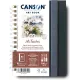 Μπλοκ canson mi-teintes σπιράλ α5 160gr 80 σελίδες - Canson