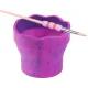 Δοχείο πινέλων faber castell click & go ροζ - Faber castell