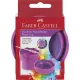 Δοχείο πινέλων faber castell click & go ροζ - Faber castell