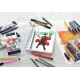 Μαρκαδόροι faber castell pitt manga black set 4 τεμάχια - Faber castell