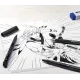 Μαρκαδόροι faber castell pitt manga black set 4 τεμάχια - Faber castell