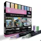 σετ ακρυλικών μαρκαδόρων zieler pastel acrylic paint markers 2.5mm 8 τεμαχίων - Zieler