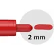 Μαρκαδόρος schneider acrylic marker 310 paint it 2mm κόκκινο - Schneider