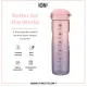 παγούρι ion8 1000ml motivator pink purple - Ion8