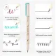 Μαρκαδόρος writech sign brush pen w827 brown - Writech