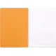 σημειωματάριο rhodia ριγέ a5 πορτοκαλί 14.8x21cm - Rhodia