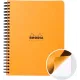 τετράδιο σπιράλ rhodia ριγέ α5 80 φύλλα 16x21cm - Rhodia