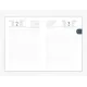 Ημερολόγιο ημερήσιο adbook 2026 aesthetic 14x21cm καλάθι - Adbook