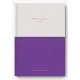 Ημερολόγιο ημερήσιο adbook 2026 journal 14x21cm purple - Adbook