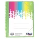 Ντοσιέ με ζελατίνες skag σπιράλ neon 20 φύλλα - Skag