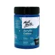 Ακρυλικό χρώμα mont marte 300ml studio acrylic deep cyan - Mont marte