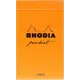 Μπλοκ rhodia pocket pad 7.5x12cm ριγέ 80gr 40 φύλλα - Rhodia