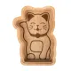 Κουμπαράς ξύλινος kikkerland lucky cat - Kikkerland