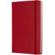 σημειωματάριο moleskine 11.5x18cm red hard squared - Moleskine