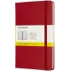 σημειωματάριο moleskine 11.5x18cm red hard squared - Moleskine