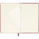 σημειωματάριο moleskine hard cover 9x13cm scarlet red plain paper - Moleskine
