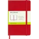 σημειωματάριο moleskine hard cover 9x13cm scarlet red plain paper - Moleskine