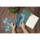 Κασετίνα clairefontaine ginko δερμάτινη 19x7.5cm - Clairefontaine