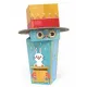 χάρτινο παιχνίδι κατασκευής kroom 3d magician robot 4+ - Kroom