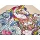 παζλ ξύλινο moxy 30x22cm unicorn 130 κομμάτια 7+ - Moxy
