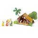 χριστουγεννιάτικη κατασκευή φάτνη puzzle decor mandarine nativity scene 4+ - Mandarine