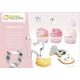 σετ ζαχαροπλαστικής mandarine γάτα happy cakes 5+ - Mandarine