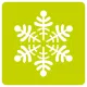 στενσιλ 15x15cm xmas 1 6 τεμάχια - 