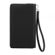 πορτοφόλι δερμάτινο hugo boss travel wallet classic grained black - Hugo boss