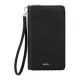 πορτοφόλι δερμάτινο hugo boss travel wallet classic grained black - Hugo boss