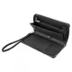 πορτοφόλι δερμάτινο hugo boss travel wallet classic grained black - Hugo boss