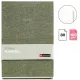 σημειωματάριο miquelrius α5 80gr 80 φύλλα κουκκίδες highland days khaki - Miquelrius