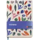 σημειωματάριο miquelrius α5 80gr. 80 φύλλα κουκκίδες leaves in the wind embroidered - Miquelrius