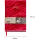 σημειωματάριο miquelrius α5 80gr 80 φύλλα λευκό highland days red velvet - Miquelrius
