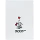 τετράδιο με υφή βελούδου erik α5 96 φύλλα snoopy falling in love - Erik