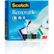 σελοτέιπ 3μ scotch removable magic 811 19mmx33m - 3m