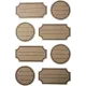 Ετικέτες κρaφτ γραμμές graine creative 32 τεμάχια 2.7cm - Creative
