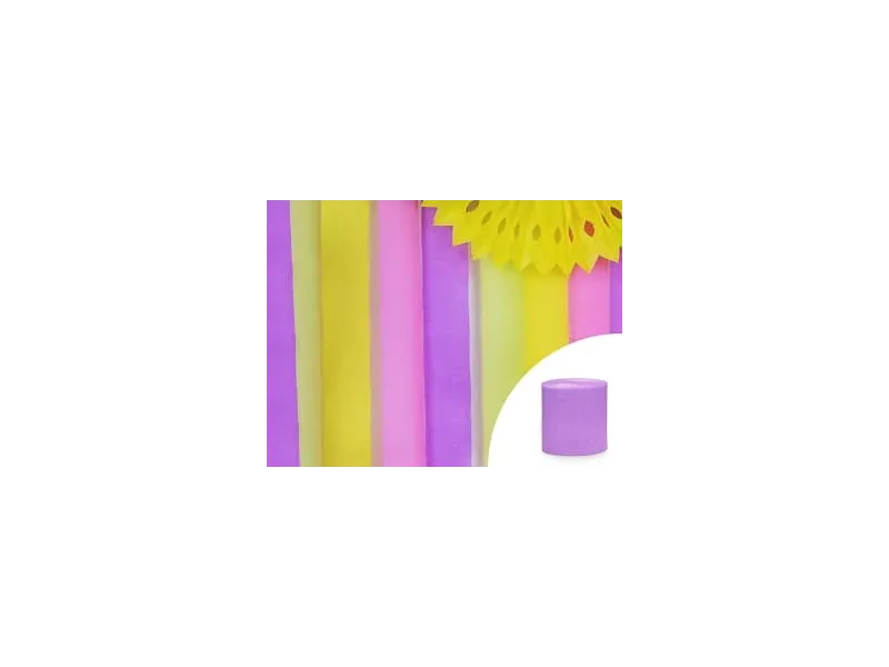 Crepe streamers 5cm 10m 4 τεμάχια yellow - Deco