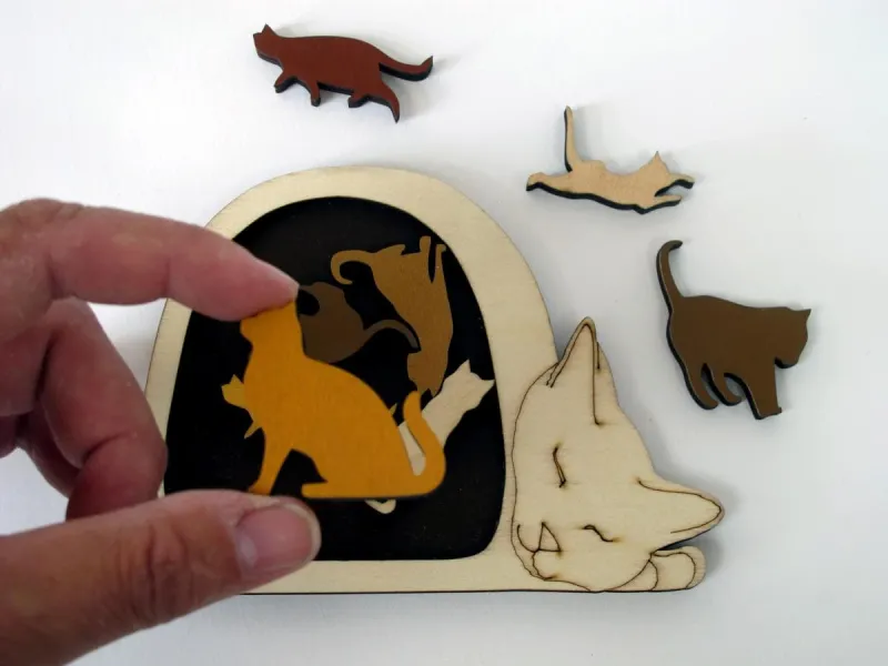 Constantin puzzles recent toys cat horses 8+ - Recent toys
