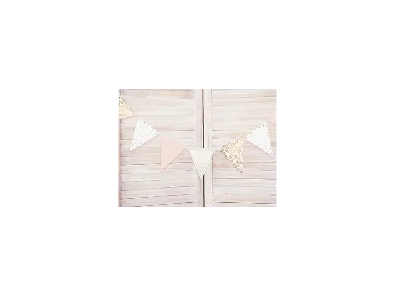 Γιρλάντα diy white & gold 2.1 m - Deco