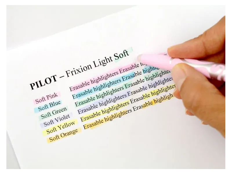 Μαρκαδόρος υπογράμμισης pilot frixion light soft πράσινο - Pilot