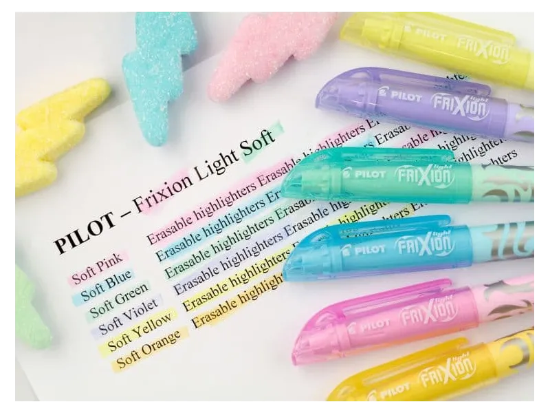 Μαρκαδόρος υπογράμμισης pilot frixion light soft μωβ - Pilot