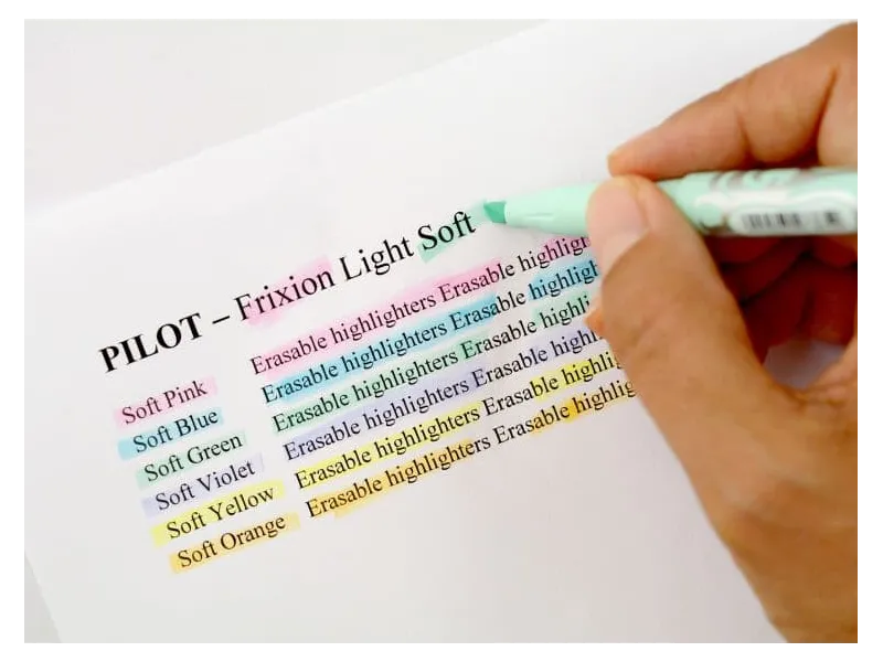 Μαρκαδόρος υπογράμμισης pilot frixion light soft μωβ - Pilot