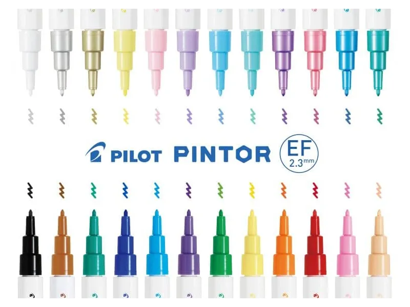 Μαρκαδόρος pilot pintor extra fine 0.7mm pastel yellow - Pilot