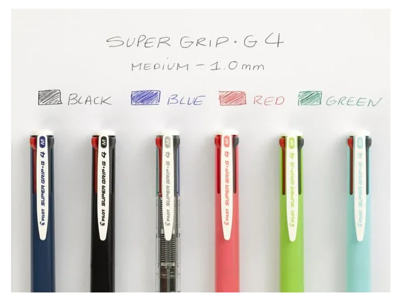 στυλό pilot supergrip g4 4 χρώματα ροζ - Pilot