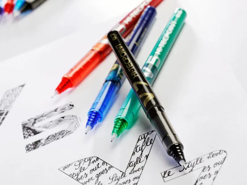 στυλό pilot hi-tecpoint v5 0.5mm μωβ - Pilot