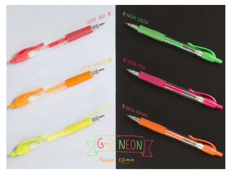 στυλό pilot g-2 0.7mm neon κόκκινο - Pilot