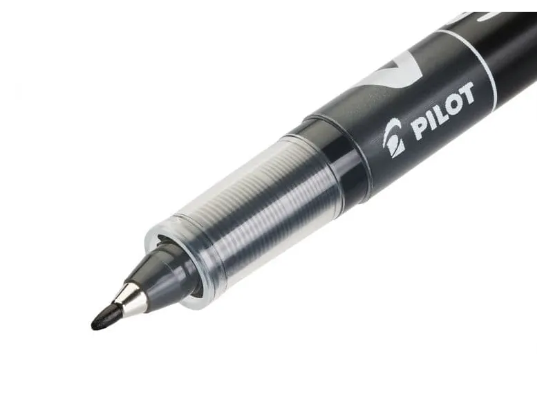 στυλό μαρκαδόρος pilot v-sign pen 0.6mm μαύρο - Pilot