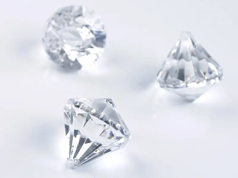 Κρυσταλάκια crystal pendants diamonds 31x37mm 5 τεμάχια - Deco