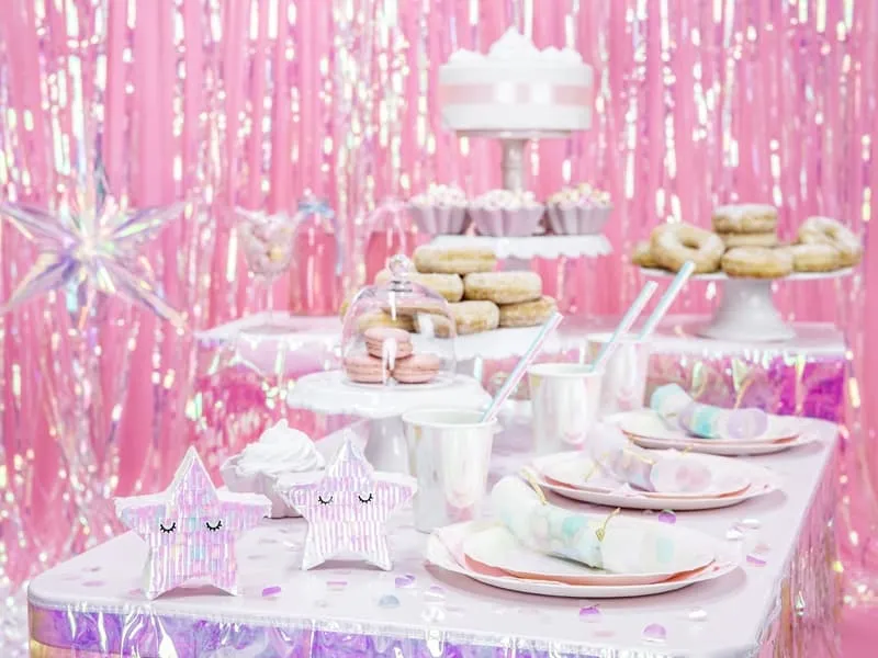 Party curtain unicorn 90cmx2.5m - Deco