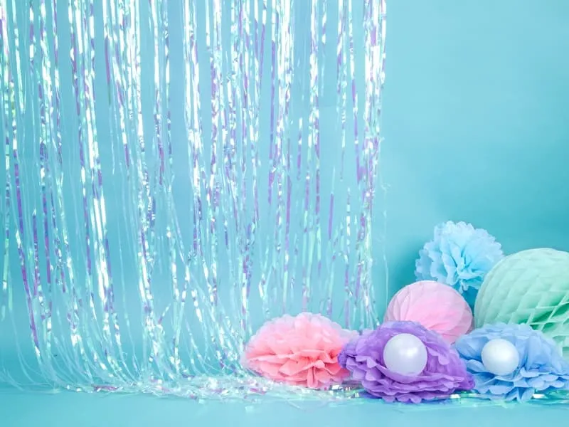 Party curtain unicorn 90cmx2.5m - Deco